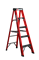 Стеклопластиковая стремянка Алюмет SF 4 ступени с органайзером 1004 - фото 391831
