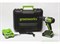 Шуруповерт аккумуляторный Ударный 24V GREENWORKS GD24DD60 с АКБ 2АЧ и ЗУ Greenworks 3704107UA - фото 688365